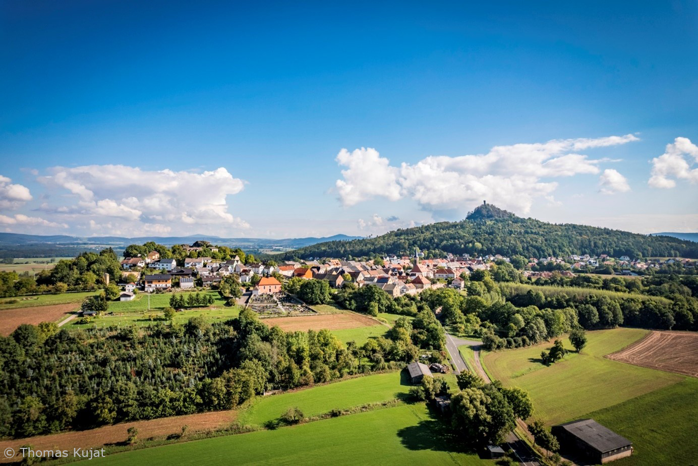 Fernansicht von Neustadt an der Waldnaab